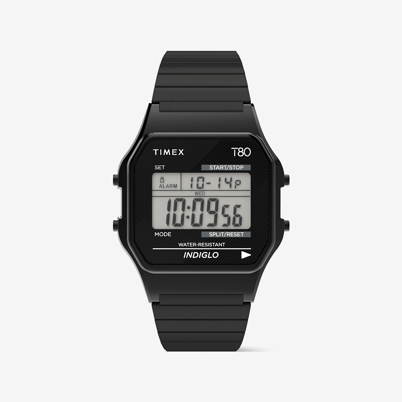 Timex classic digital watch black sale